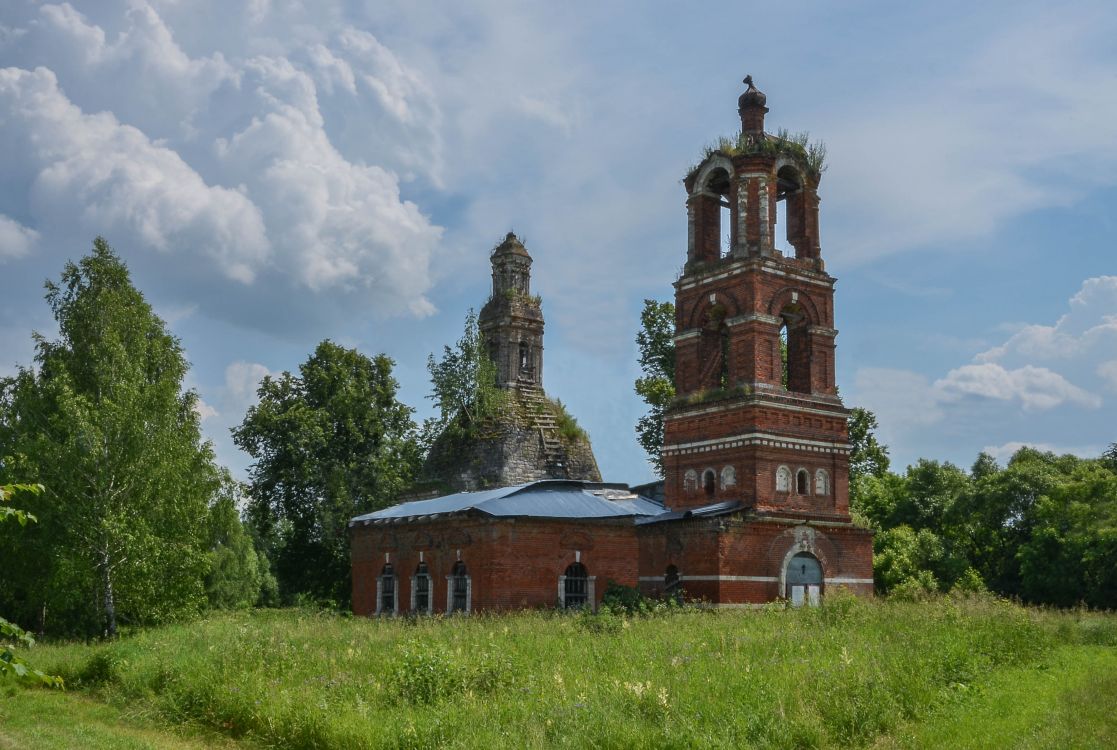 Авдулово. Церковь Покрова Пресвятой Богородицы. фасады