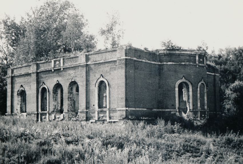 Церковь Рождества Христова в Борзецове (старая), Малино (Ступинский городской округ, Московская область). фасады