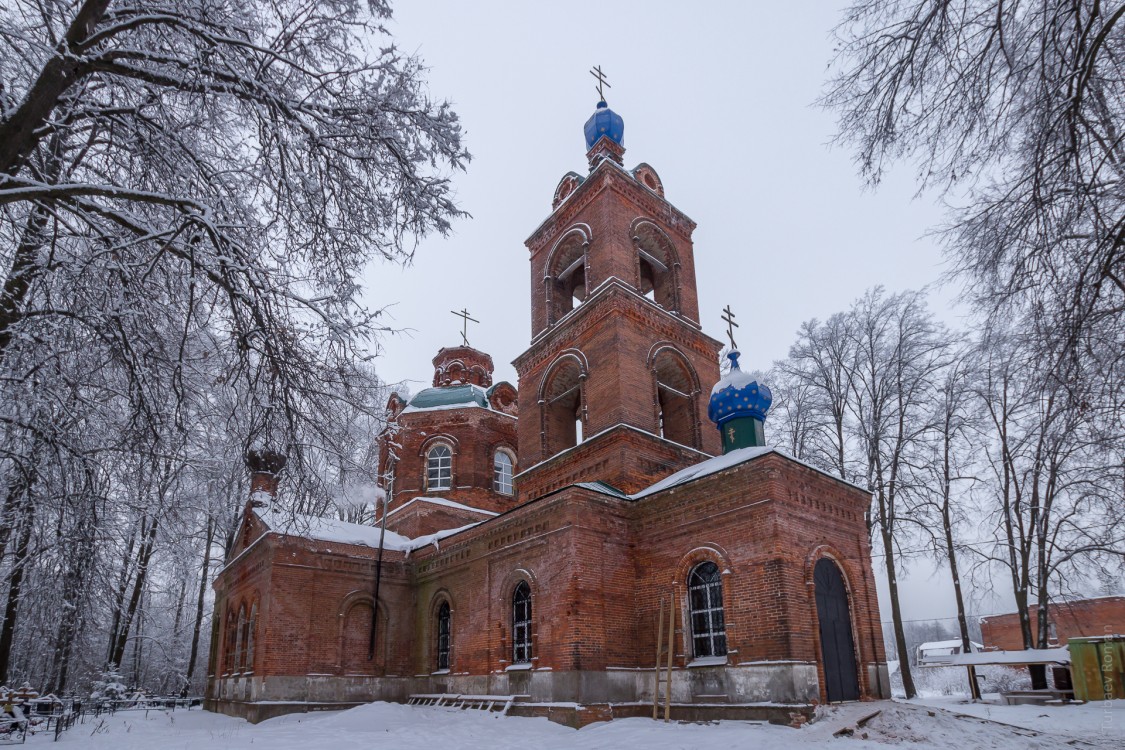 Церковь Рождества Пресвятой Богородицы, Старое (Ступинский городской округ, Московская область). фасады