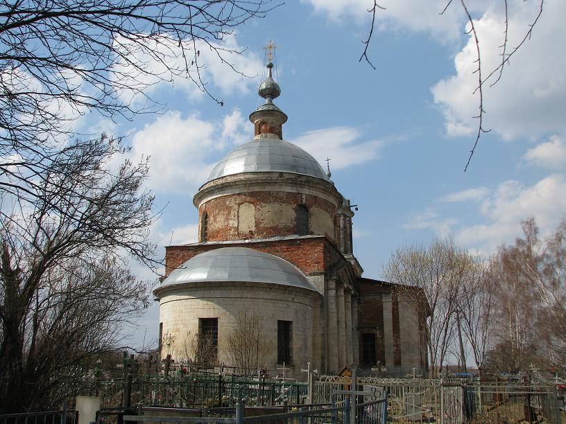 Церковь Покрова Пресвятой Богородицы, Хонятино (Ступинский городской округ, Московская область). фасады