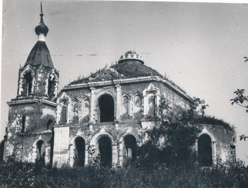 Церковь Казанской иконы Божией матери, Четряково (Ступинский городской округ, Московская область). фасады