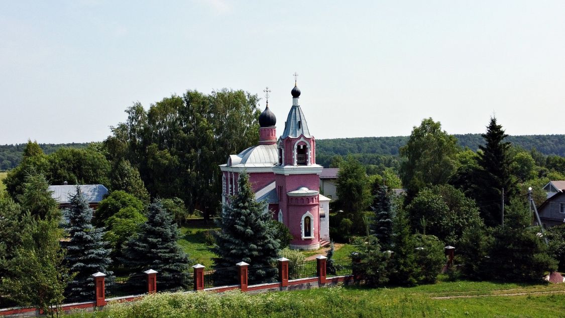 Церковь Казанской иконы Божией матери, Четряково (Ступинский городской округ, Московская область). фасады