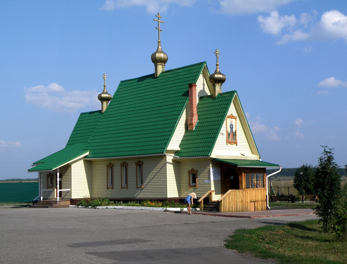 Церковь Ксении Петербургской на Бутовке, Кемерово (Кемерово, город, Кемеровская область). фасады, Общий вид.