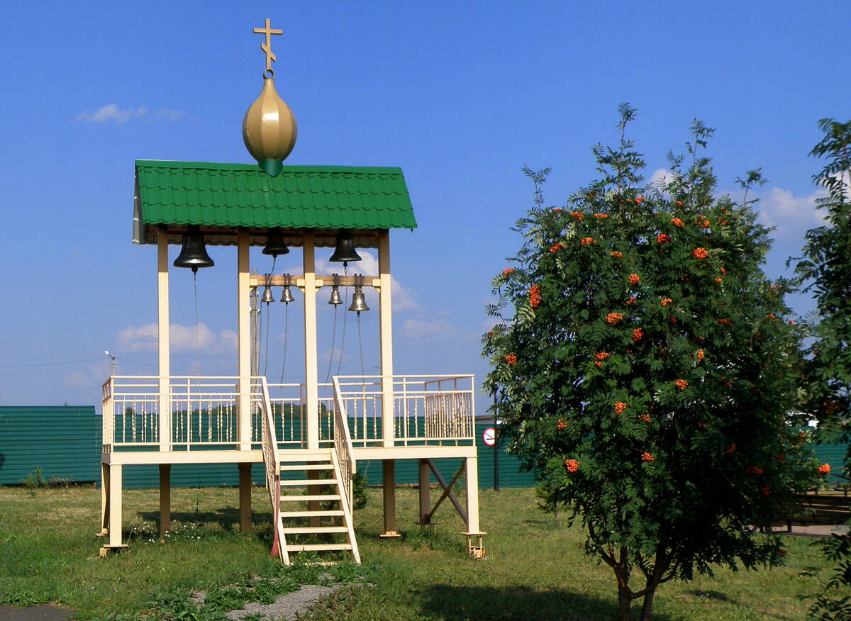 Церковь Ксении Петербургской на Бутовке, Кемерово (Кемерово, город, Кемеровская область). дополнительная информация, Звонница