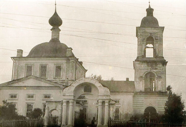 Церковь Николая Чудотворца, Николо-Гора (Первомайский район, Ярославская область). архивная фотография, Фото начала ХХ в.