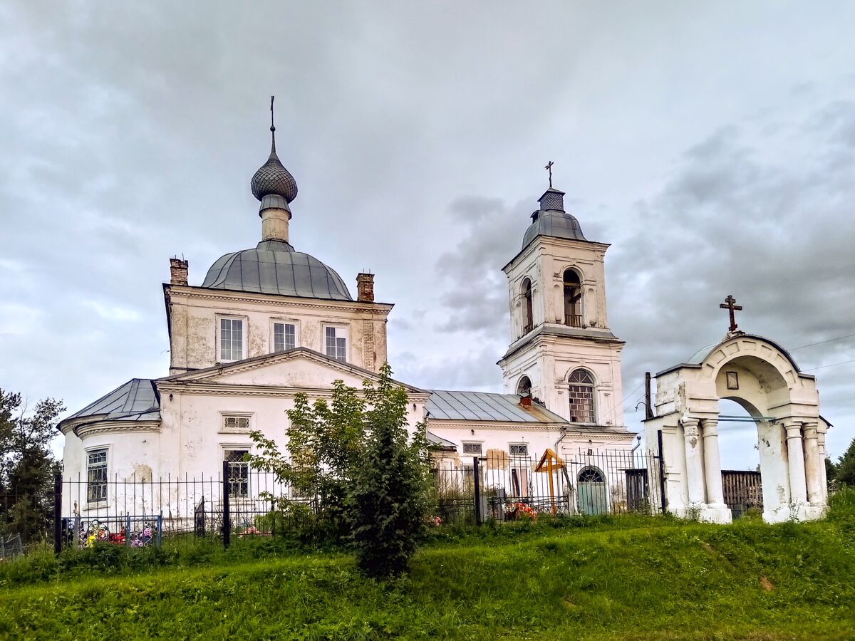 Церковь Николая Чудотворца, Николо-Гора (Первомайский район, Ярославская область). фасады