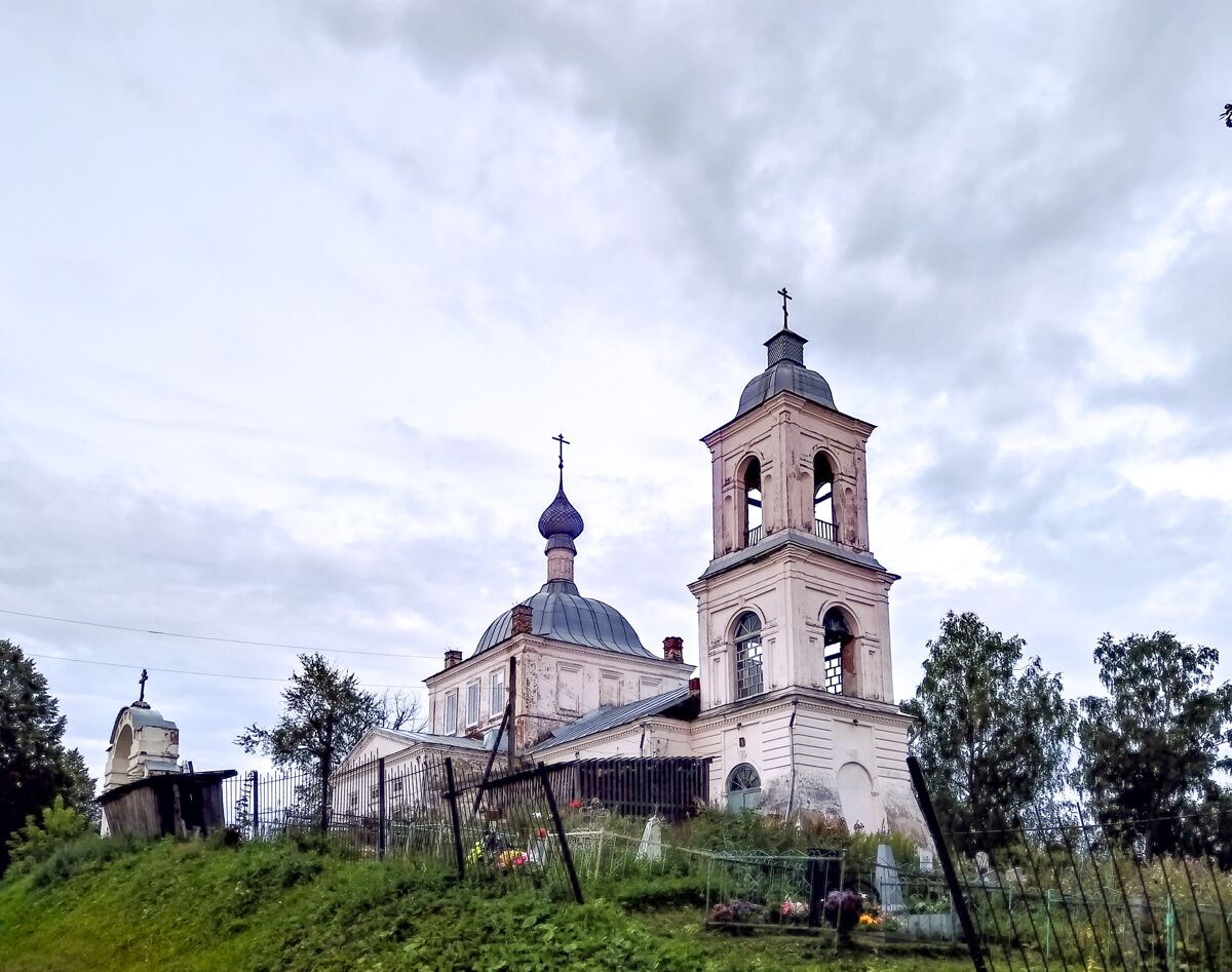 Церковь Николая Чудотворца, Николо-Гора (Первомайский район, Ярославская область). фасады
