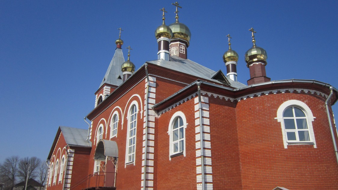 Кафедральный собор Стефана Пермского в Южном, Пермь (Пермь, город, Пермский край). фасады, вид с Алтарной части