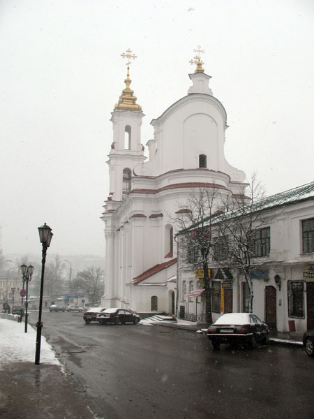 Церковь Воскресения Христова (новая), Витебск (Витебск, город, Беларусь, Витебская область). общий вид в ландшафте
