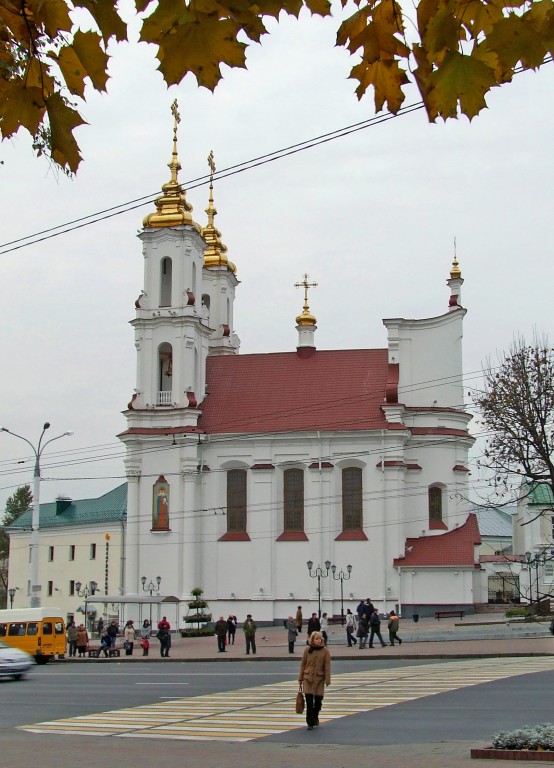 Церковь Воскресения Христова (новая), Витебск (Витебск, город, Беларусь, Витебская область). общий вид в ландшафте