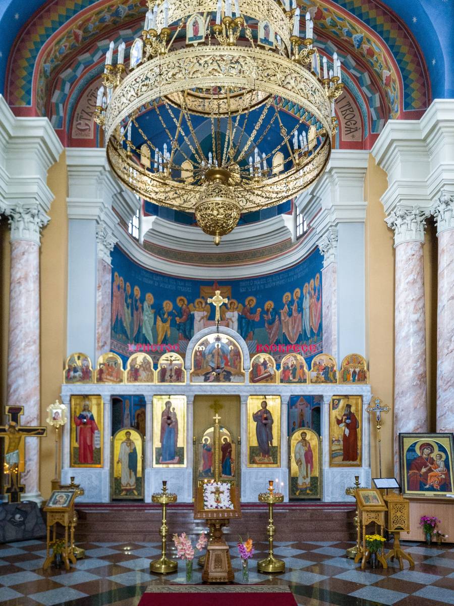 интерьер и убранство. Церковь Воскресения Христова (новая), Витебск (Витебск, город, Беларусь, Витебская область)