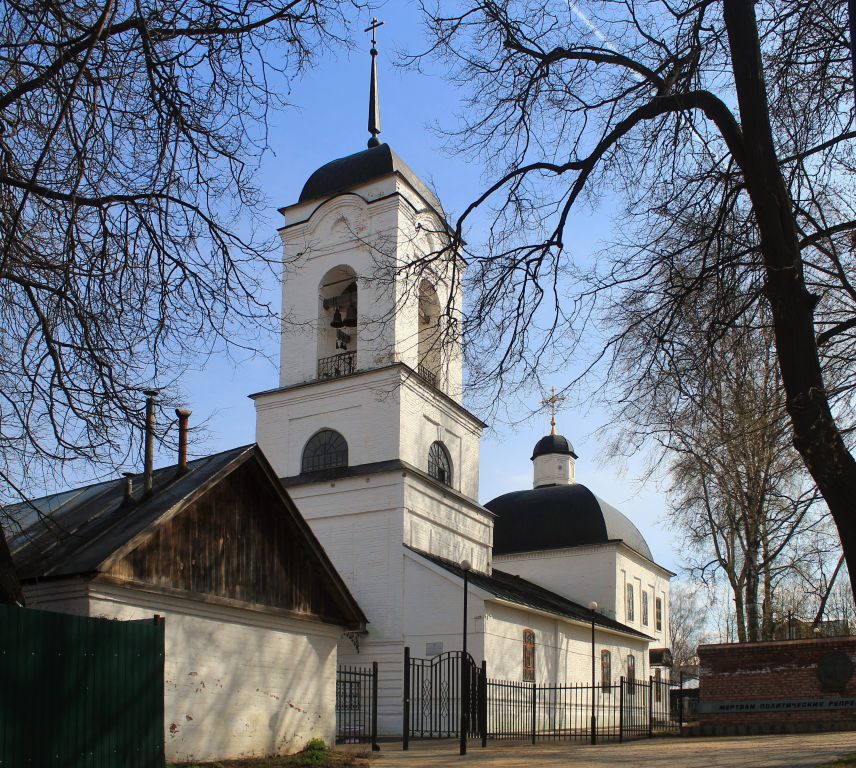 Ковров. Церковь Иоанна Воина. фасады, Вид с запада