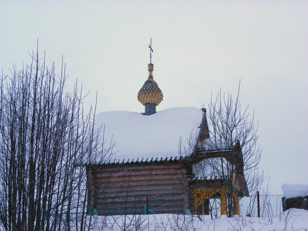 Часовня Покрова Пресвятой Богородицы, Волнаволок (Подпорожский район, Ленинградская область). фасады