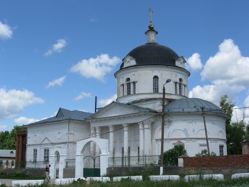 Кафедральный собор Успения Пресвятой Богородицы (новый), Алексин (Алексинский район и пос. Новогуровский, Тульская область). фасады