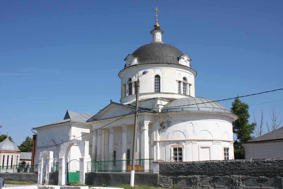 Кафедральный собор Успения Пресвятой Богородицы (новый), Алексин (Алексинский район и пос. Новогуровский, Тульская область). фасады