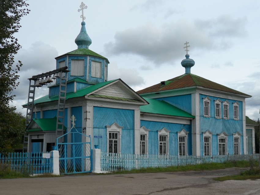 Юго-Камский. Церковь Всех Святых. фасады