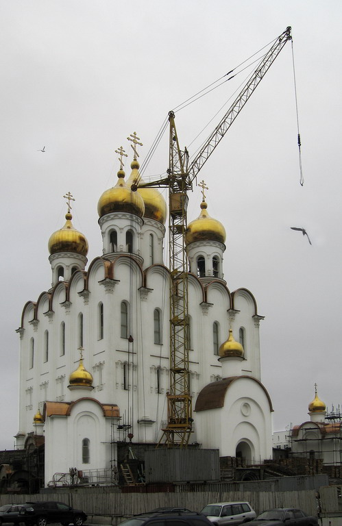 Кафедральный собор Троицы Живоначальной, Магадан (Магадан, город, Магаданская область). документальные фотографии