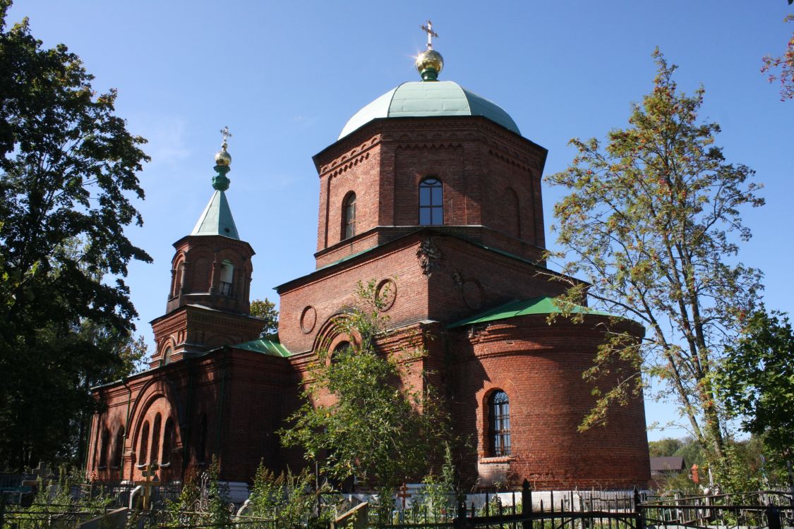 Березино. Церковь Димитрия Солунского. фасады