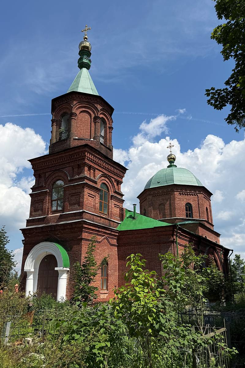 фасады. Церковь Димитрия Солунского, Березино (Калининский район, Тверская область)