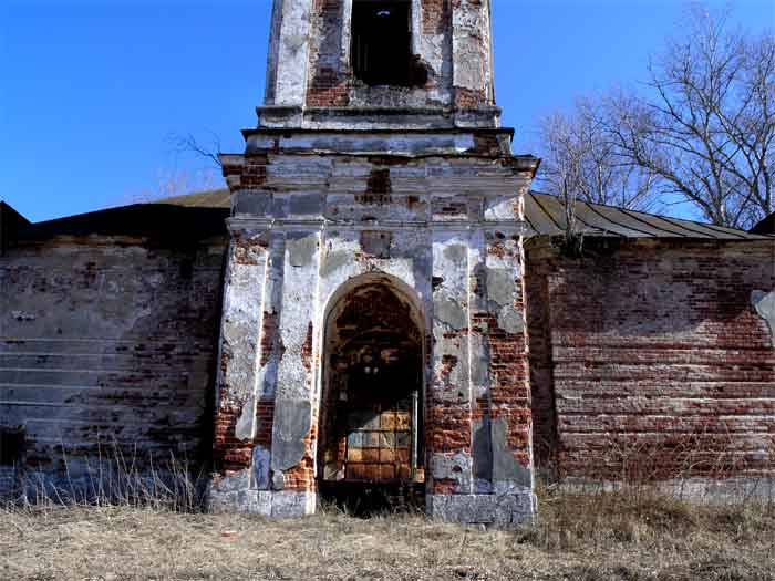 Церковь Казанской иконы Божией Матери, Котельниково (Калининский район, Тверская область). архитектурные детали