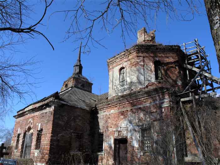 Церковь Казанской иконы Божией Матери, Котельниково (Калининский район, Тверская область). фасады