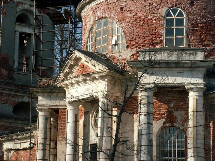 Церковь Казанской  иконы Божией Матери, Богослово (Щёлковский городской округ и г. Фрязино, Московская область). архитектурные детали