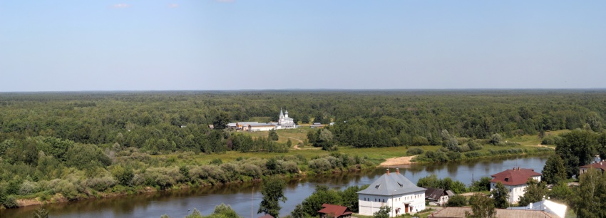 Красная Грива, урочище. Знаменский женский монастырь. Церковь иконы Божией Матери 