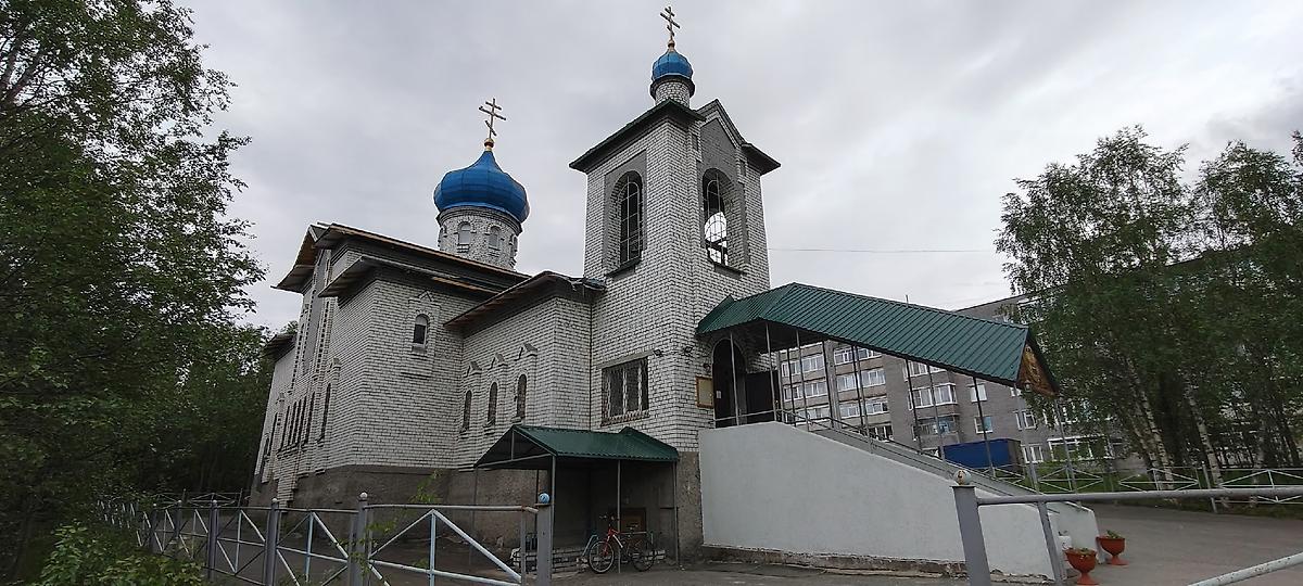 фасады. Церковь Успения Пресвятой Богородицы, Ковдор (Ковдорский район, Мурманская область)
