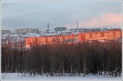 Церковь Спаса Нерукотворного Образа, , Кировск, Кировск, город, Мурманская область