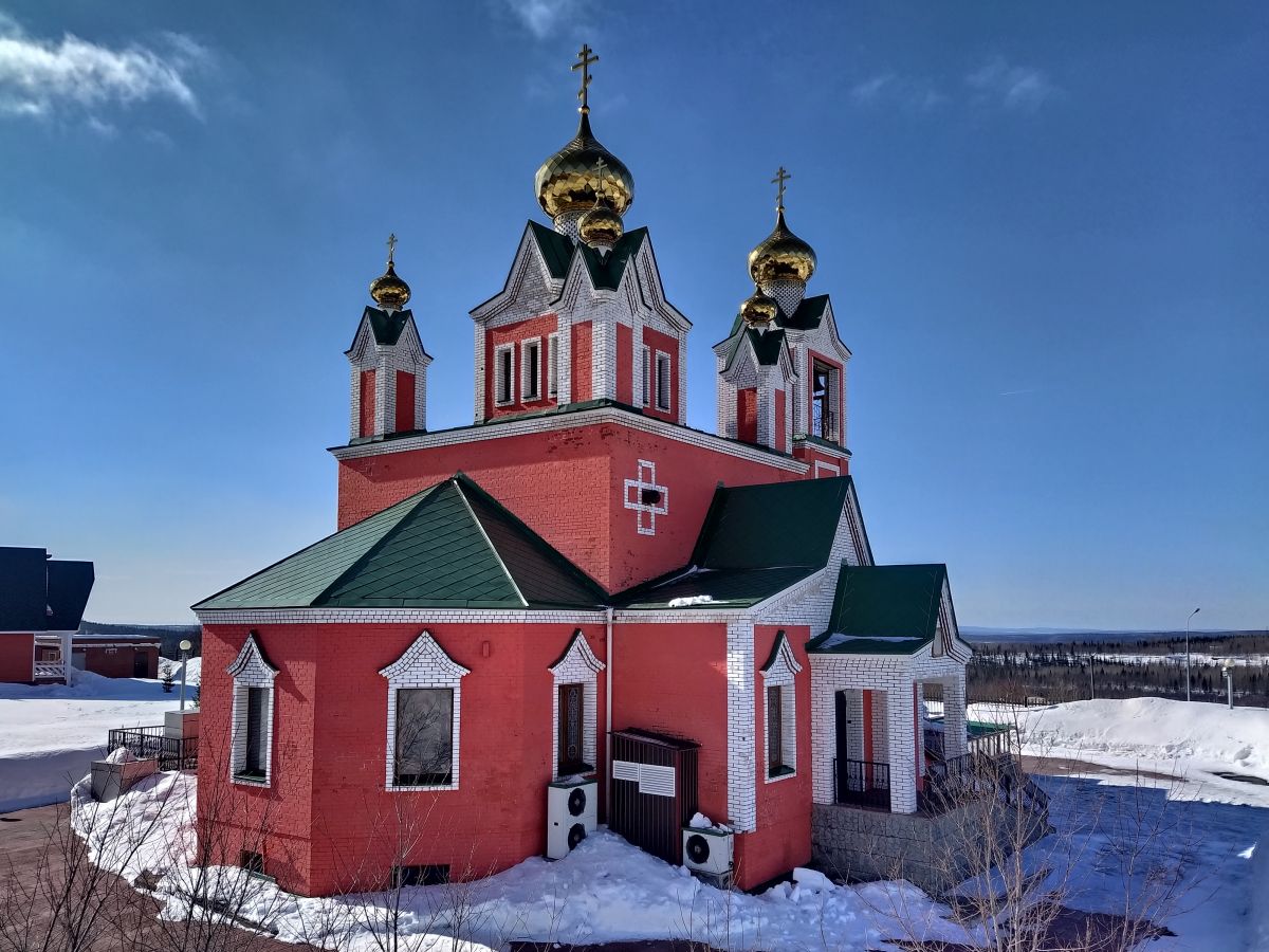 Церковь Спаса Нерукотворного Образа, Кировск (Кировск, город, Мурманская область). фасады