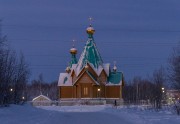 Церковь Новомучеников и исповедников Церкви Русской, Вид с востока, время съемки 10-30 утра<br>, Апатиты, Апатиты, город, Мурманская область