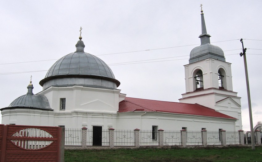 Большая Ельня. Церковь Николая Чудотворца. фасады