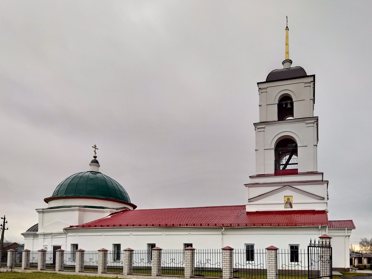 Большая Ельня. Церковь Николая Чудотворца. фасады