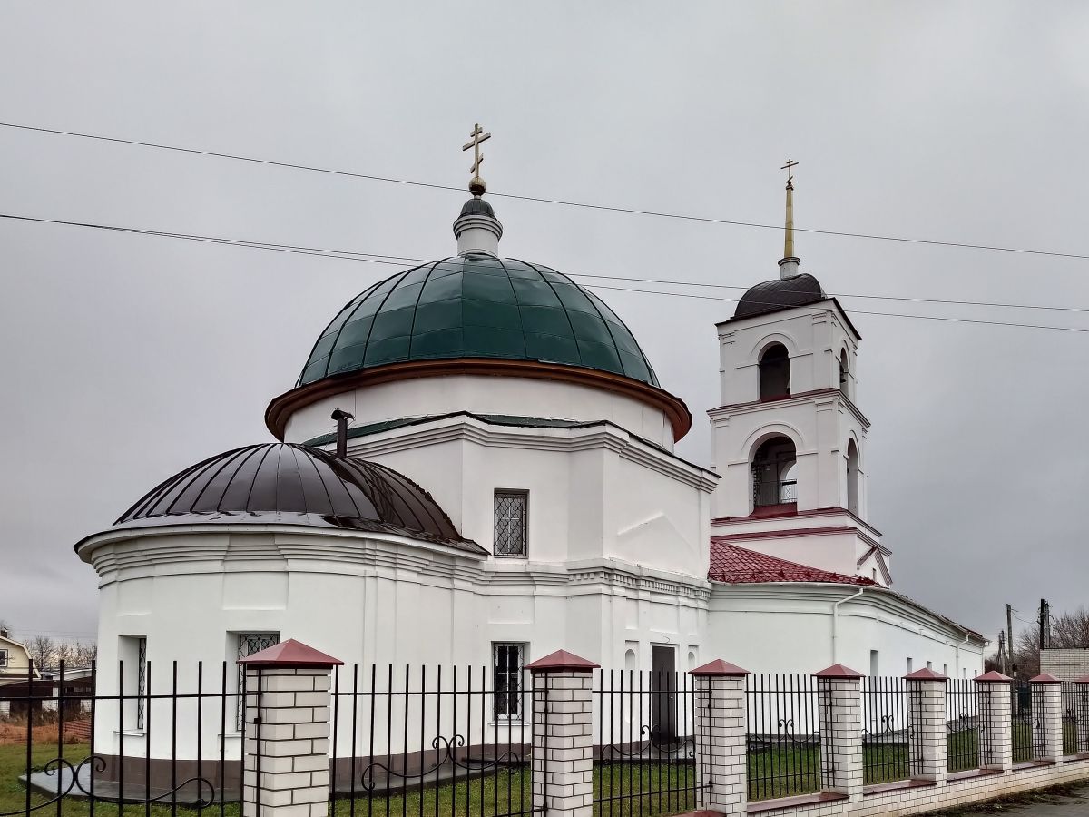 Большая Ельня. Церковь Николая Чудотворца. фасады