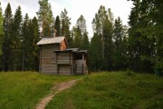 Музей деревянного зодчества. Часовня Троицы Живоначальной из д. Вальтево Пинежского р-на - Малые Карелы - Приморский район - Архангельская область