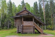 Музей деревянного зодчества. Часовня Троицы Живоначальной из д. Вальтево Пинежского р-на - Малые Карелы - Приморский район - Архангельская область