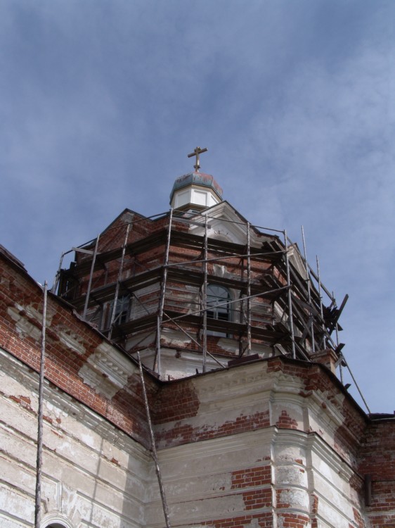 Зачачье. Церковь Димитрия Солунского. архитектурные детали