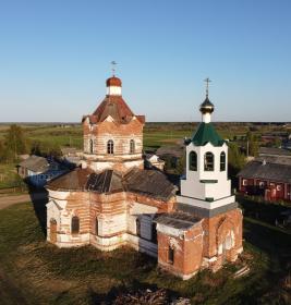 Зачачье. Церковь Димитрия Солунского