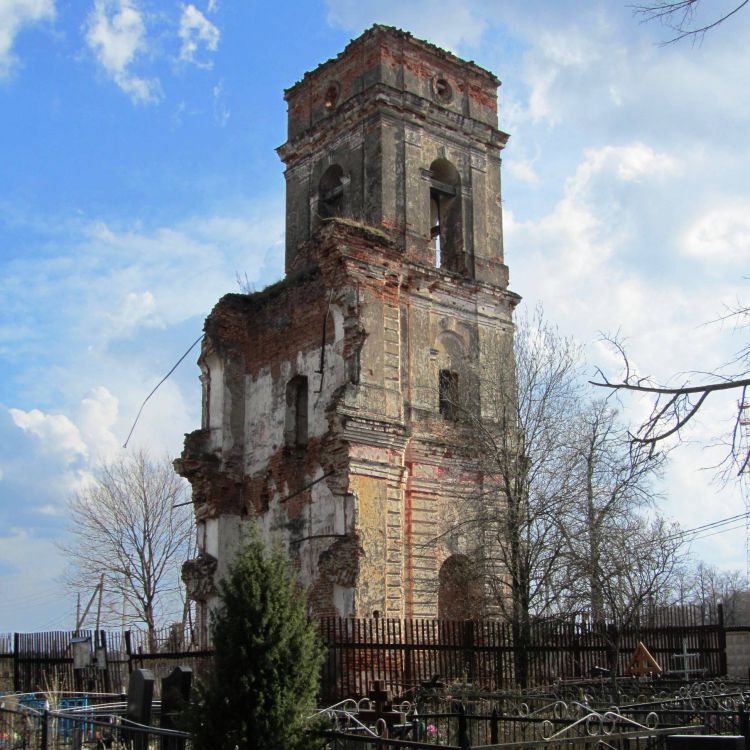 Свитино (Вороновского с/о). Церковь Успения Пресвятой Богородицы. фасады, вид с севера