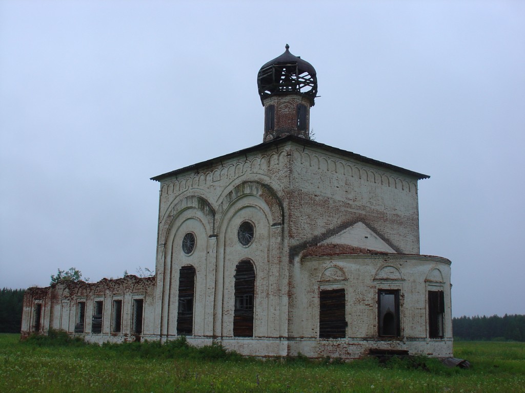 Церковь Николая Чудотворца, Большая Слудка (Красноборский район, Архангельская область). фасады