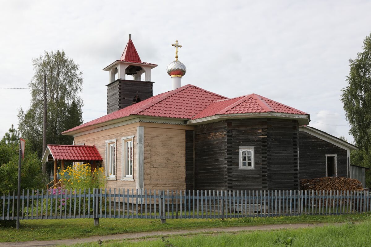 Церковь Михаила Архангела, Ломоносово (Холмогорский район, Архангельская область). фасады