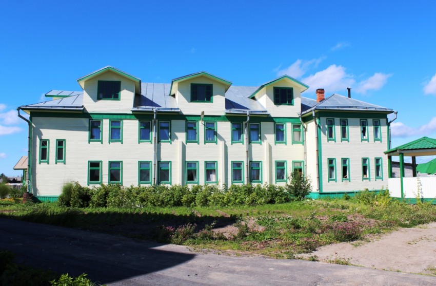 Иоанно-Богословский монастырь, Ершовка (Приморский район, Архангельская область). фасады, Сестринский корпус