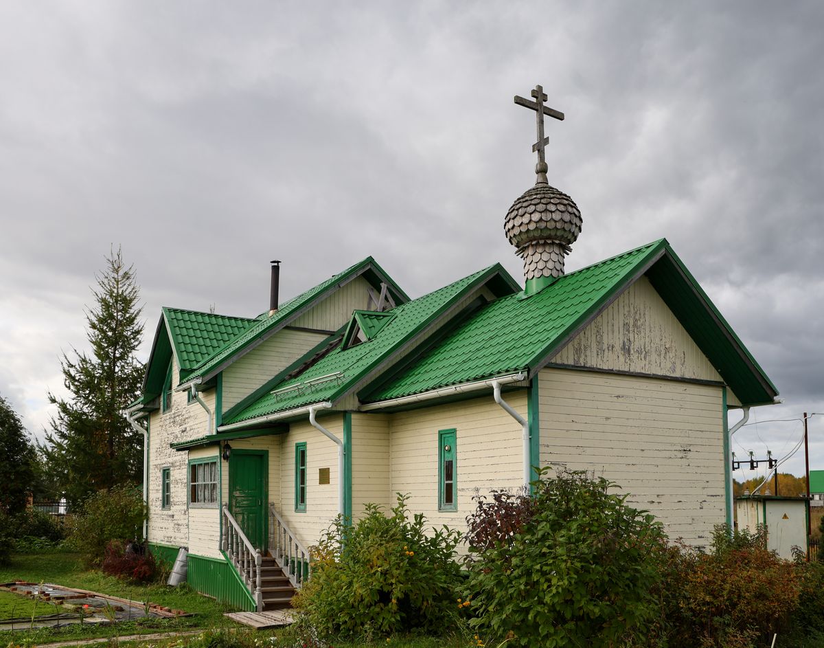 Иоанно-Богословский монастырь. Домовая церковь Николая Чудотворца, Ершовка (Приморский район, Архангельская область). фасады