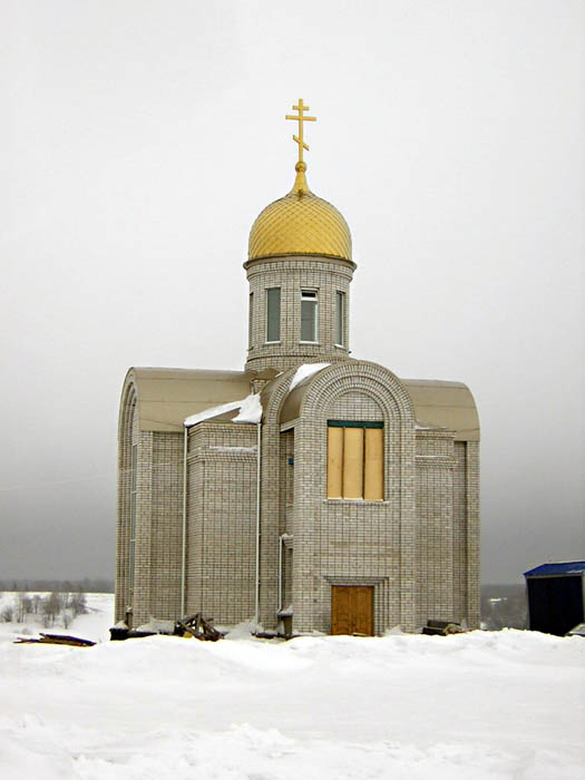 Иоанно-Богословский монастырь. Церковь Иоанна Богослова, Ершовка (Приморский район, Архангельская область). фасады