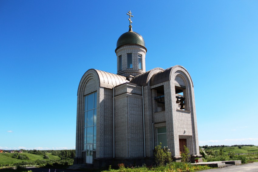Ершовка. Иоанно-Богословский монастырь. Церковь Иоанна Богослова. фасады, Вид с северо-запада