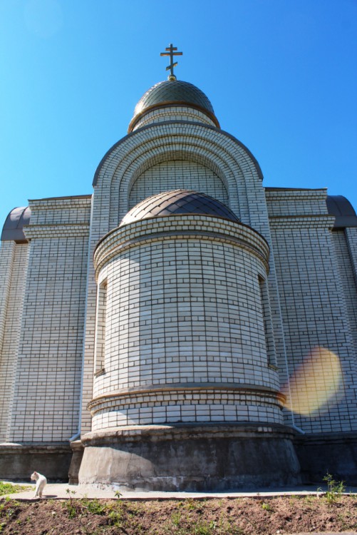 Ершовка. Иоанно-Богословский монастырь. Церковь Иоанна Богослова. фасады, Вид с востока