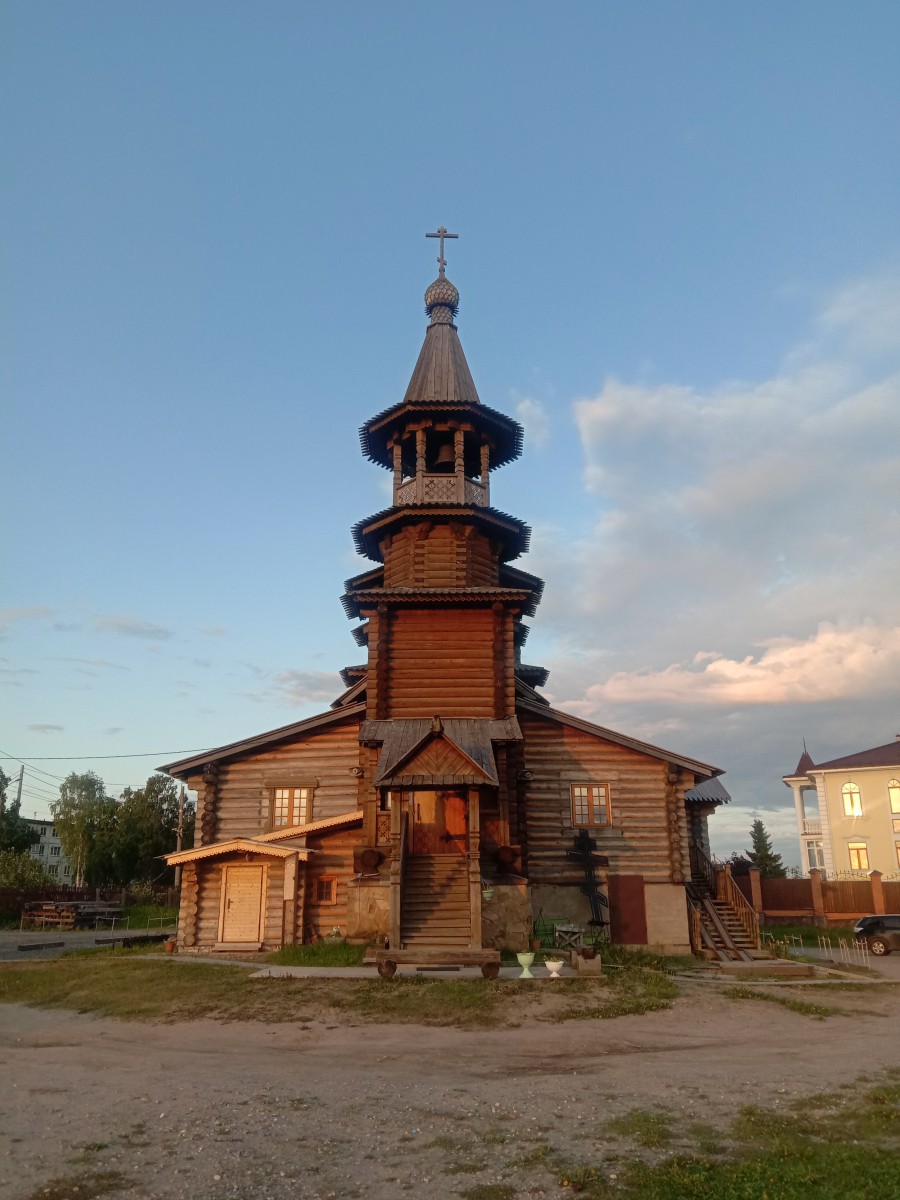 Церковь Александра Невского на подворье Артемиево-Веркольского монастыря, Архангельск (Архангельск, город, Архангельская область). фасады