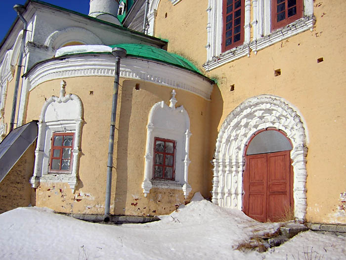 Церковь Воскресения Христова, Хетка (Верхние Матигоры) (Холмогорский район, Архангельская область). архитектурные детали