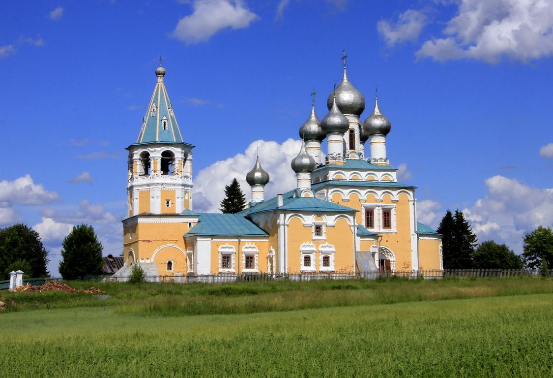 Церковь Воскресения Христова, Хетка (Верхние Матигоры) (Холмогорский район, Архангельская область). фасады