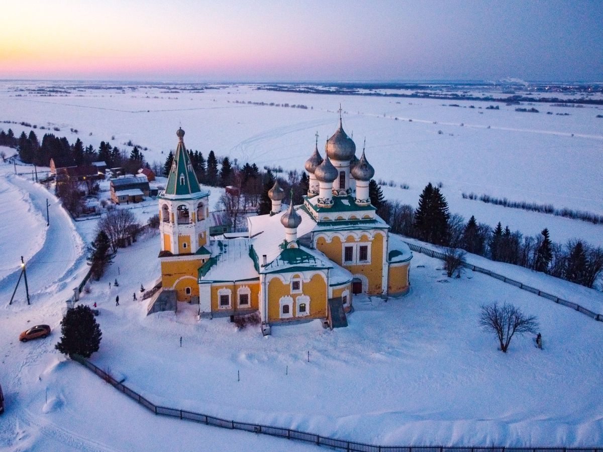 Церковь Воскресения Христова, Хетка (Верхние Матигоры) (Холмогорский район, Архангельская область). фасады